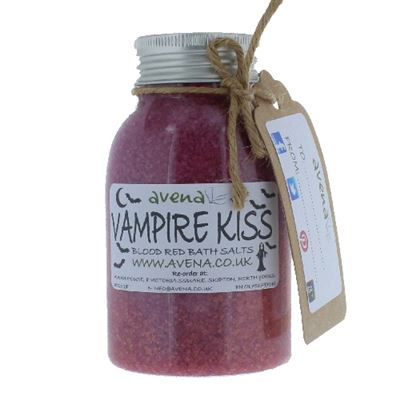 Vampire Kiss Blood Red Bath Sea Salts 320g